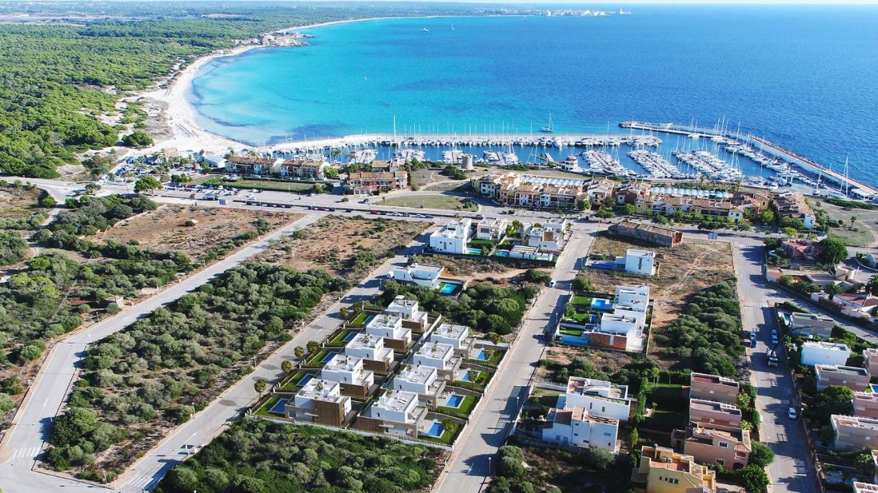 Villa Casa De Lujo Frente A La Playa De Es Trenc à Sa Ràpita Extérieur photo